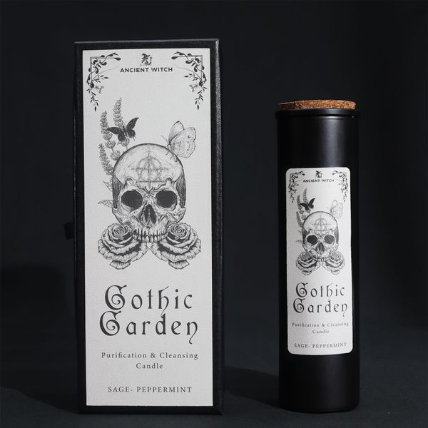 Bougies de Purification de Sorcière Ancestrale - Jardin Gothique