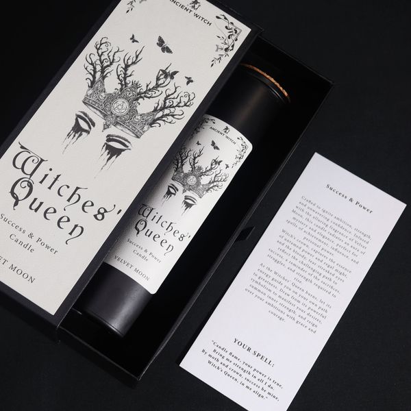 Bougies de Purification de Sorcière Ancestrale - Reine des Sorcières