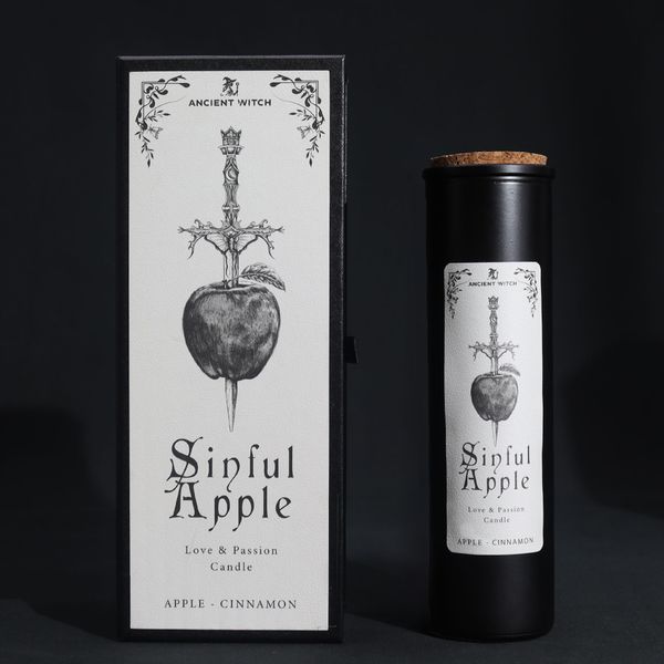 Bougies de Purification de Sorcière Ancestrale - Pomme du Péché