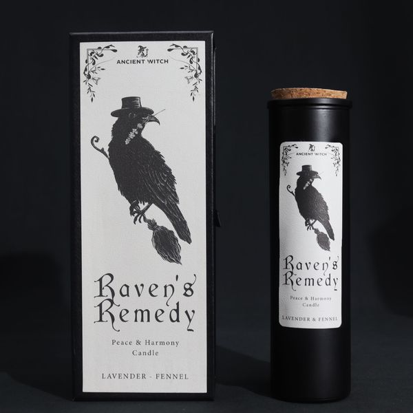 Bougies de Purification de Sorcière Ancestrale - Élixir des Corbeaux