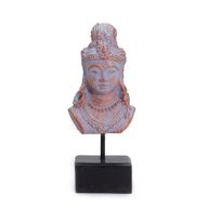 Princesse Lucky Java sur Support - Bleu Cuivre