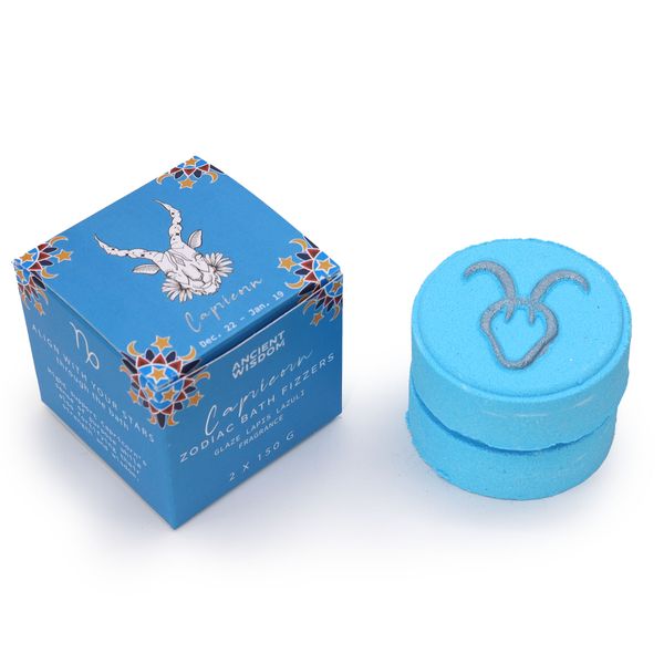 Ensemble de Bombes de Bain du Zodiaque avec Horoscope - Capricorne