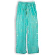 (M/L) Sari Nomade Collection On the Med - Pantalon de Détente -  Turquoise