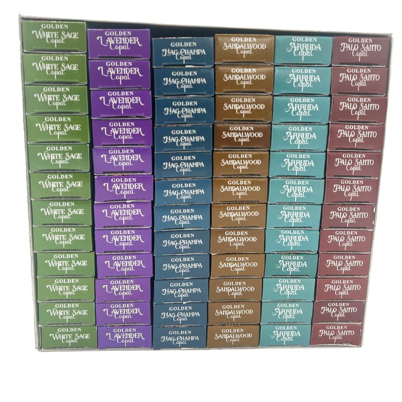 Coffret Présentoir d’Encens – Collection Golden Ancient 15g