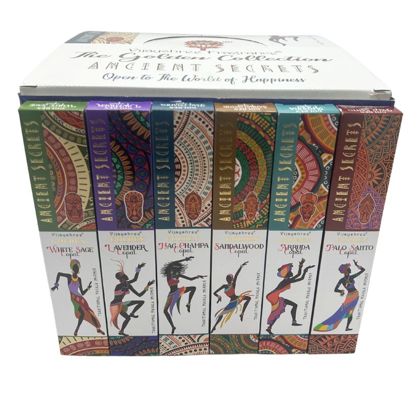 Coffret Présentoir d’Encens – Collection Golden Ancient 15g