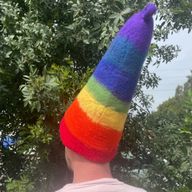 Chapeau de Sauna en Feutre – Sorcier Arc-en-Ciel