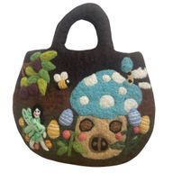 Sac en Feutre Jardin des Fées - 35x27cm