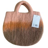 Sac en Feutre Soleil Fleur & Abeilles - 35x27cm