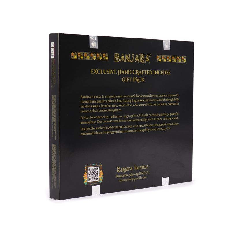Coffret Bouddha Banjara – Pack de Démarrage – 12 boîtes de 6 encens