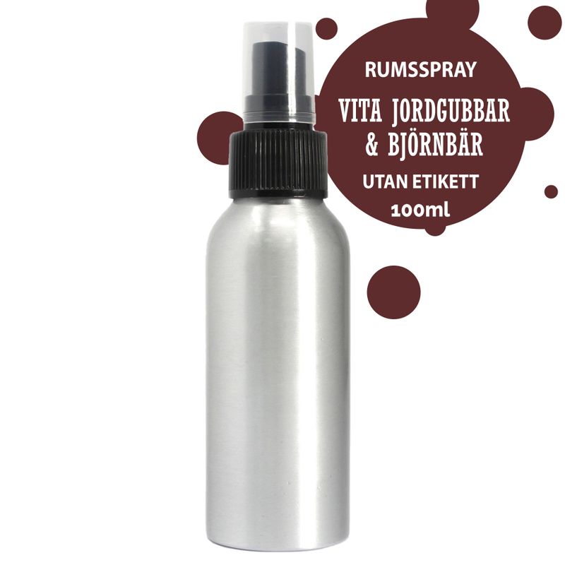 Spray d'Ambiance 100ml - Fraise Blanche et Mûre - Sans Étiquette