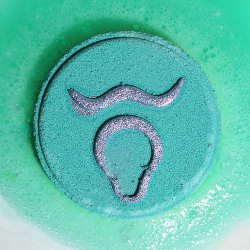 Ensemble de Bombes de Bain du Zodiaque avec Horoscope - Taureau