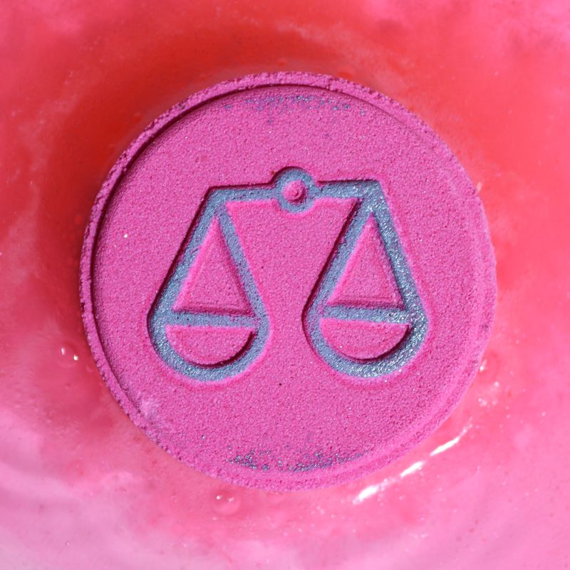 Ensemble de Bombes de Bain du Zodiaque avec Horoscope - Balance