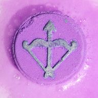 Ensemble de Bombes de Bain du Zodiaque avec Horoscope - Sagittaire