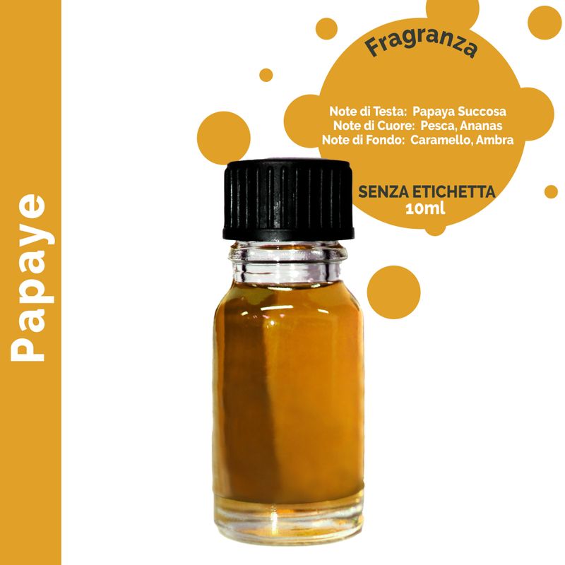 Huile Parfumée Papaye 10ml - SANS ETIQUETTE