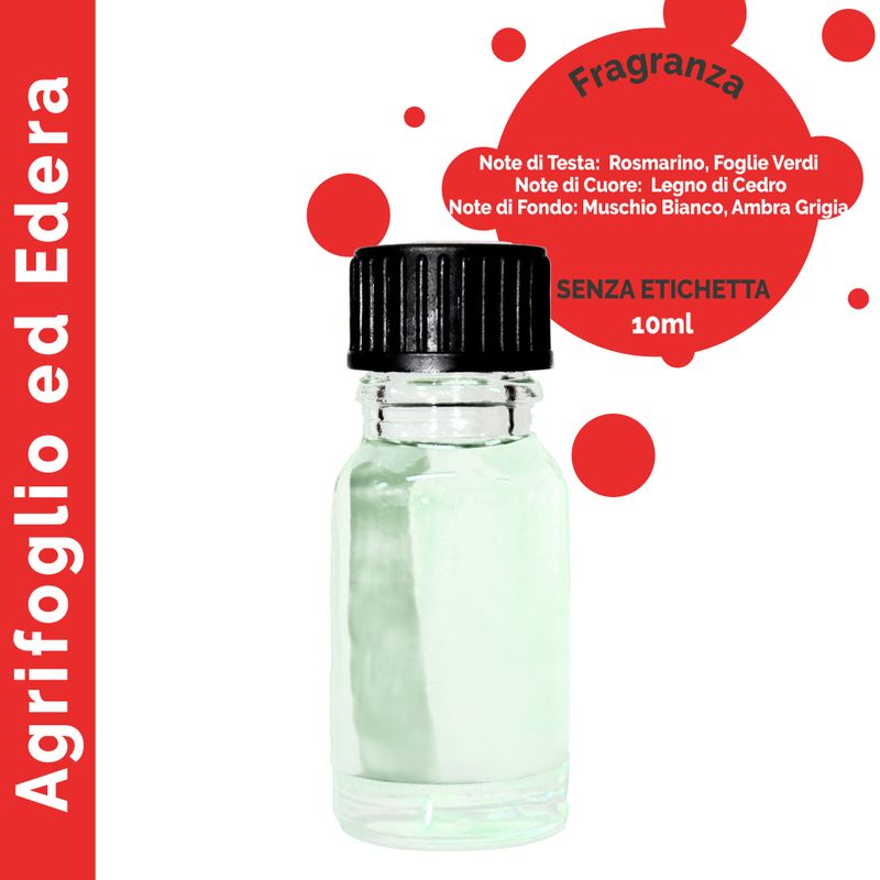 Huile Parfumée Houx & Lierre 10 ml - Marque Blanche