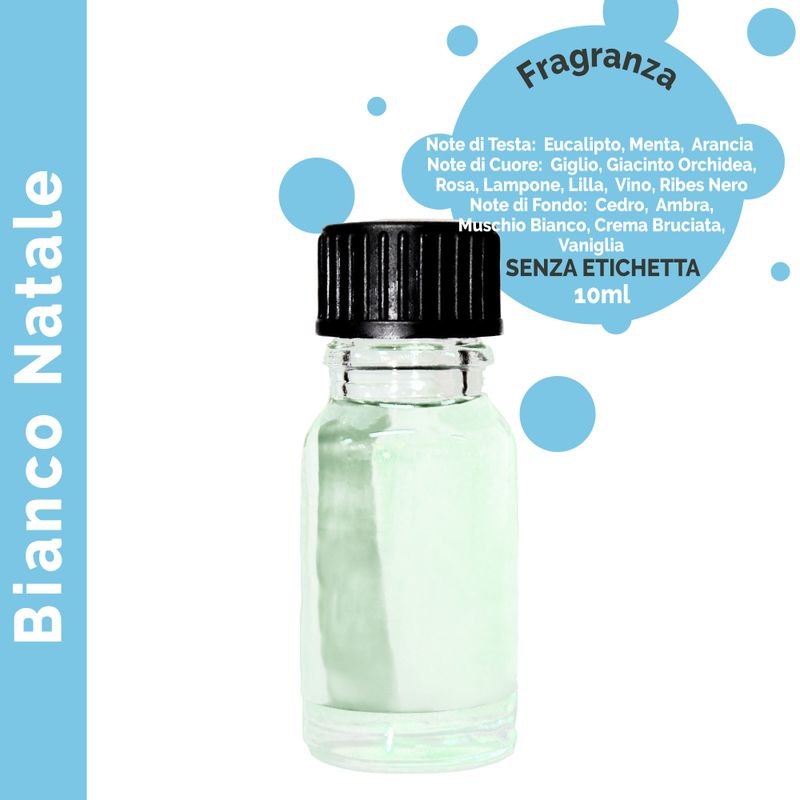 Huile Parfumée Noël Blanc 10ml - Marque Blanche