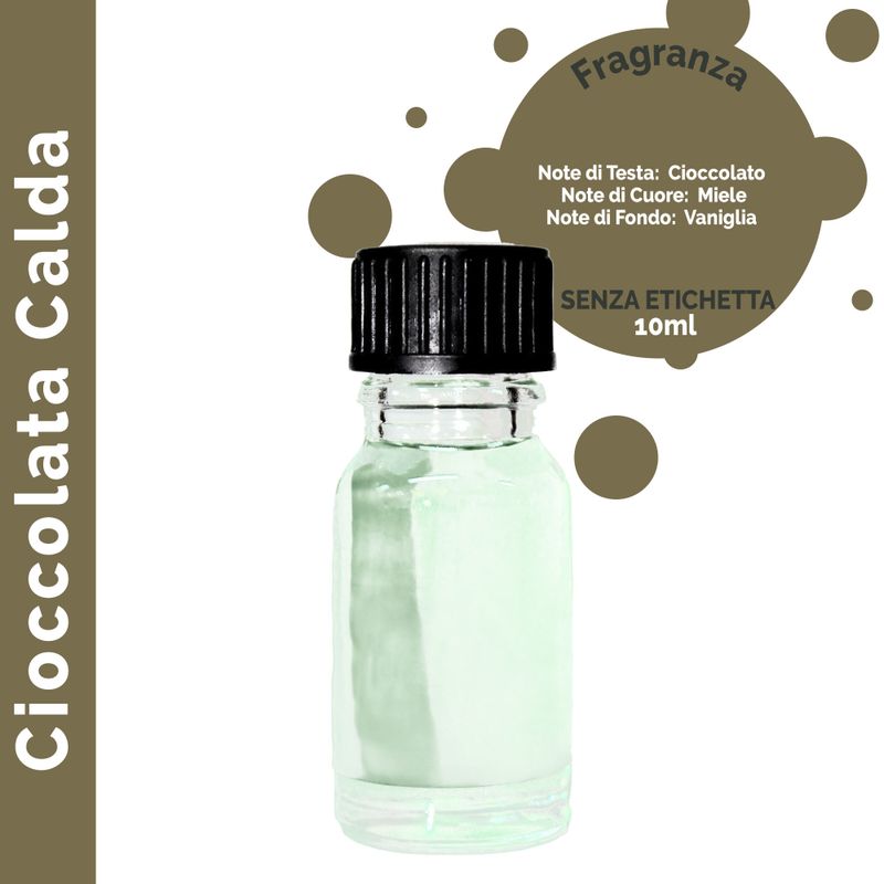 Huile Parfumée Chocolat Chaud 10ml - Marque Blanche