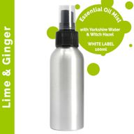 Brume d'Huiles Essentielles 100ml - Citron vert & Gingembre - Marque Blanche