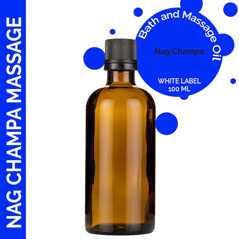 Huile de Massage Nag Champa - 100 ml - Marque blanche