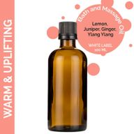 Huile de Massage Chauffante et Vivifiante - 100 ml - Marque Blanche