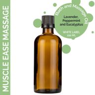 Huile de Massage Aisance Musculaire - 100ml - Marque Blanche