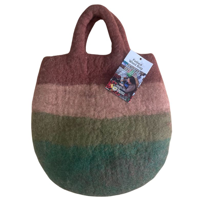 Sac en Feutre Champignon - 35x27cm