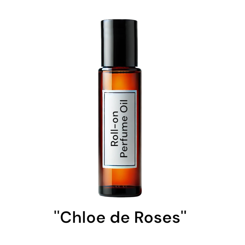 Huile de Parfum Fine Chloe de Roses 10ml - Marque Blanche