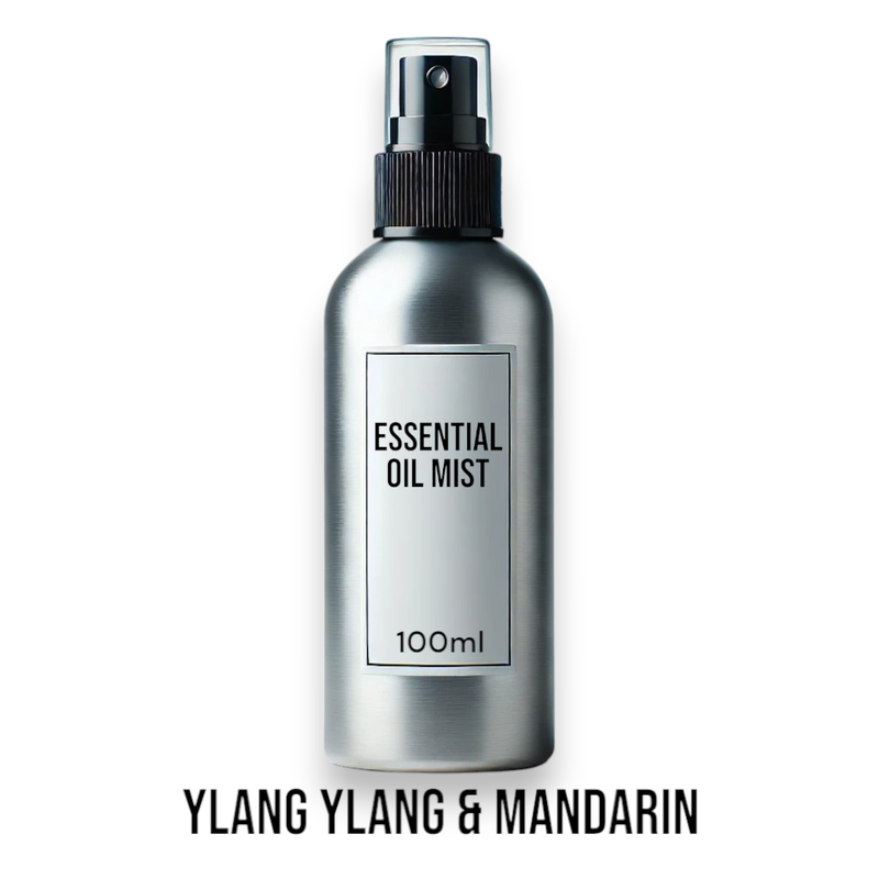 Brume d'Huiles Essentielles 100ml - Ylang Ylang & Mandarine - Marque Blanche