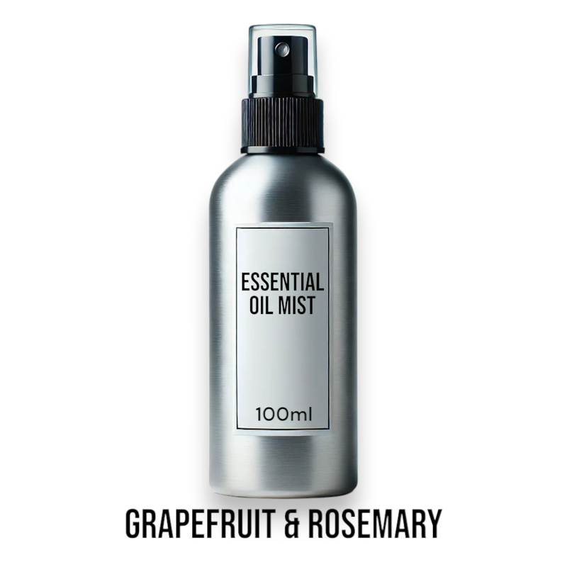 Brume d'Huiles Essentielles 100ml -Pamplemousse & Romarin - Marque Blanche