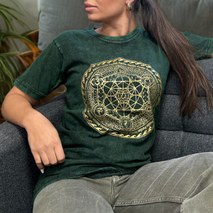 T-shirt Délavé à la Pierre