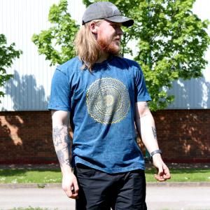 T-shirt Délavé à la Pierre
