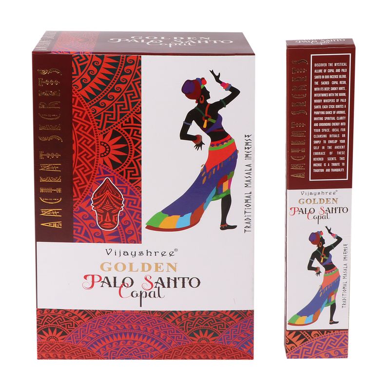Copal Golden et Palo Santo – 15g