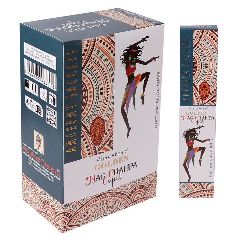 Copal Golden et Nag Champa – 15g
