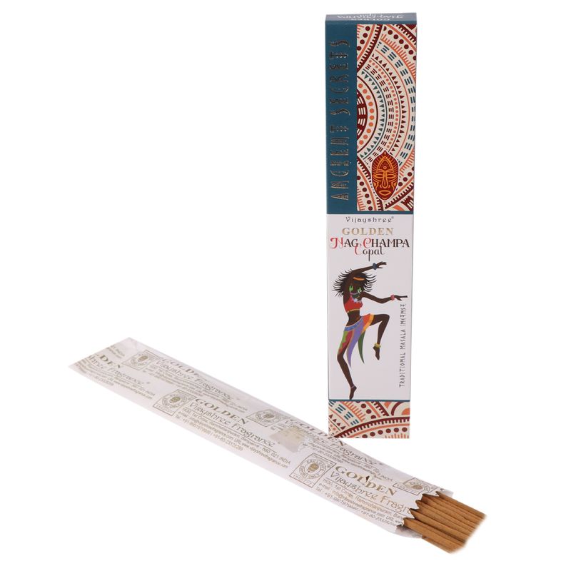 Copal Golden et Nag Champa – 15g
