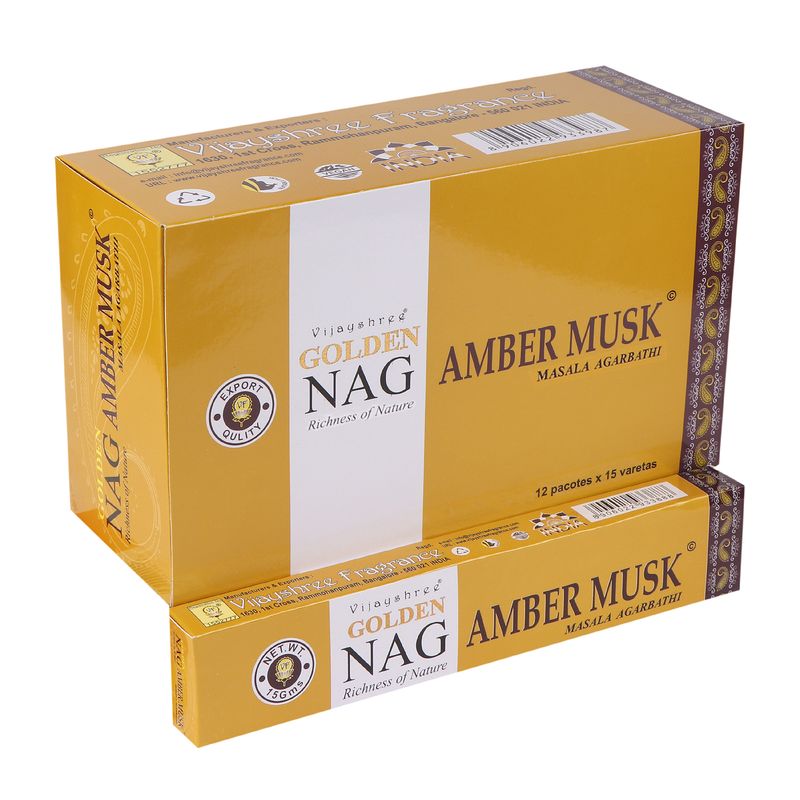 15 g Nag doré - Ambre musqué