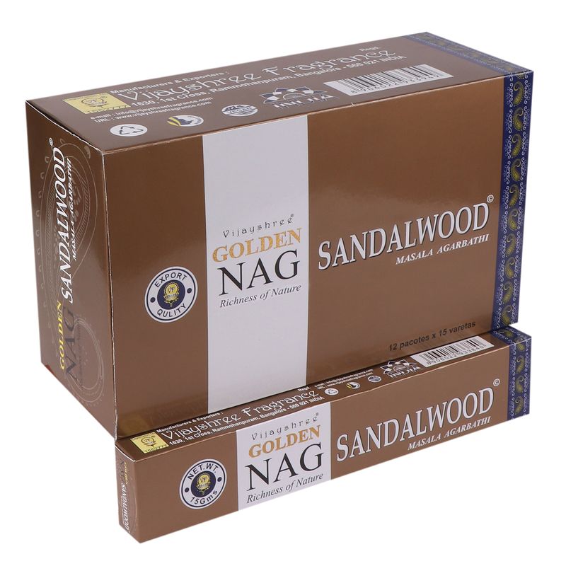15g Golden Nag - bois de santal