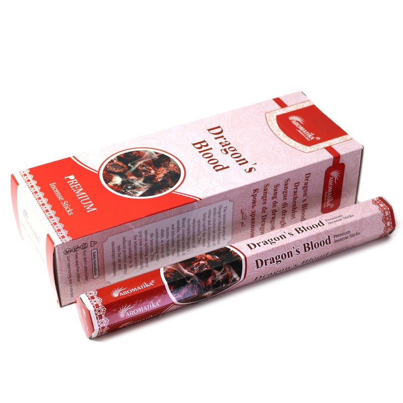 Encens Aromatika Sans Charbon - Sang de Dragon (format hexagonal)