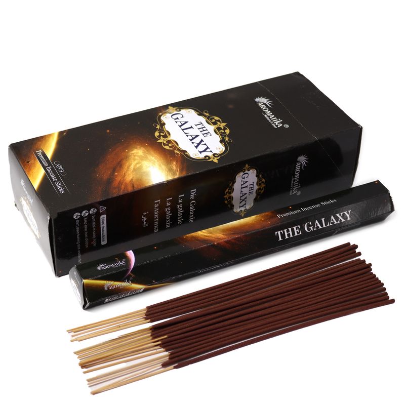Encens Aromatika Sans Charbone - La Galaxie (format hexagonal)