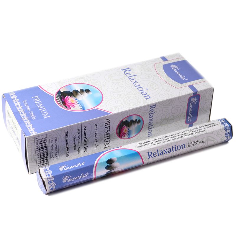 Encens Aromatika Sans Charbon - Relaxation (format hexagonal)