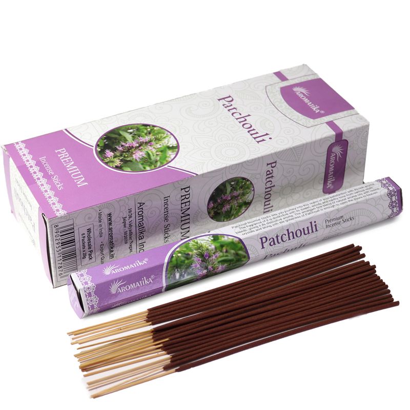 Encens Aromatika Sans Charbon - Patchouli (format hexagonal)