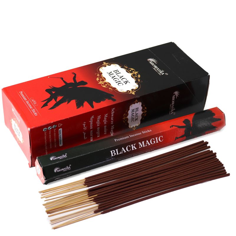 Encens Aromatika Sans Charbon - Magie Noire (format hexagonal)