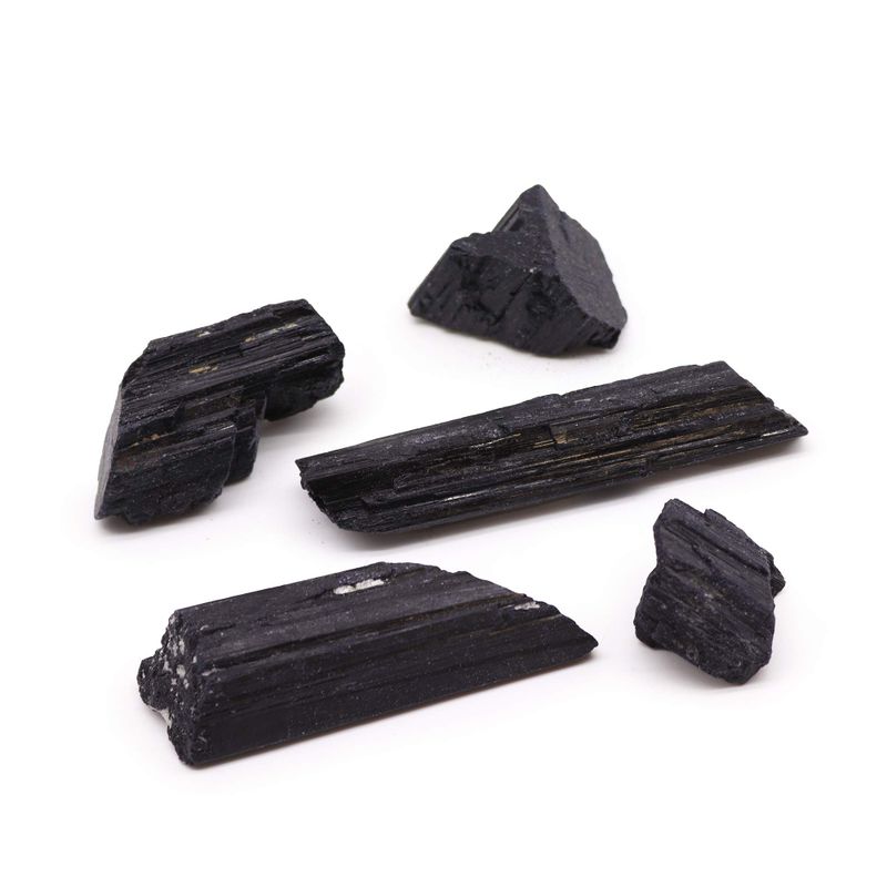 Spécimens Minéraux - Tourmaline Indienne 1kg (environ 20-30 pièces - 5-10cm)