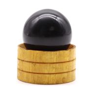Sphère en Cristal de Gemme 40mm - Tourmaline avec Support