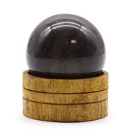 Sphère en Cristal de Gemme 50mm - Agate Océan avec Support