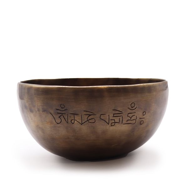 Bol Chantant Indien Moyen Phase de Lune - (environ 750 g) - 15 cm