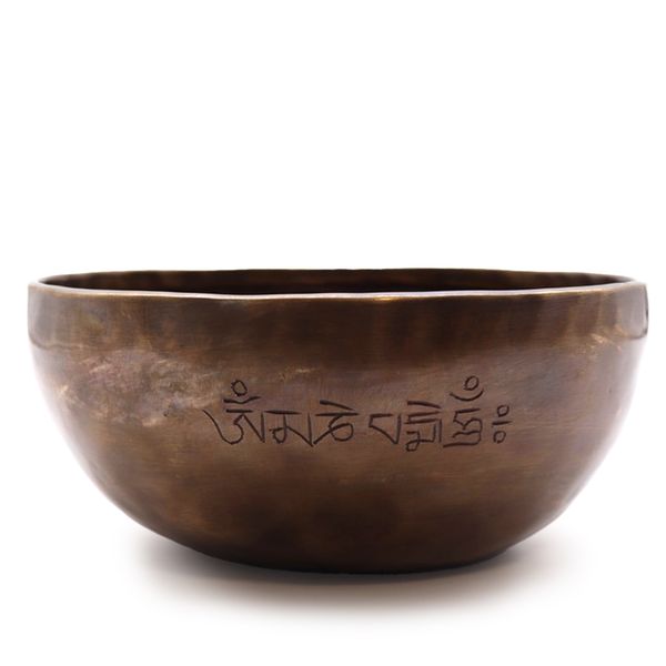Bol Chantant Indien Extra Large Phase de Lune - (environ 1500 g) - 22 cm
