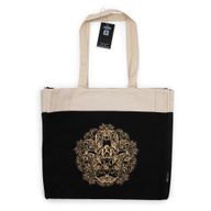 Grand Tote Bag (38 x 15 x 43 cm) – Chocolat Délavé 14 oz - Main de Fatma Liberté