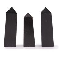 Pointes Obélisques en Pierre Gemme - Tourmaline