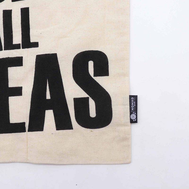 Sac Tote Bag Basique Iconic  - ACCESS ALL AREA - (40x36cm) - Naturel 4oz