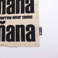 Sac Tote Bag Basique Iconic - Mañana Mañana - (40x36cm) - Naturel 4oz